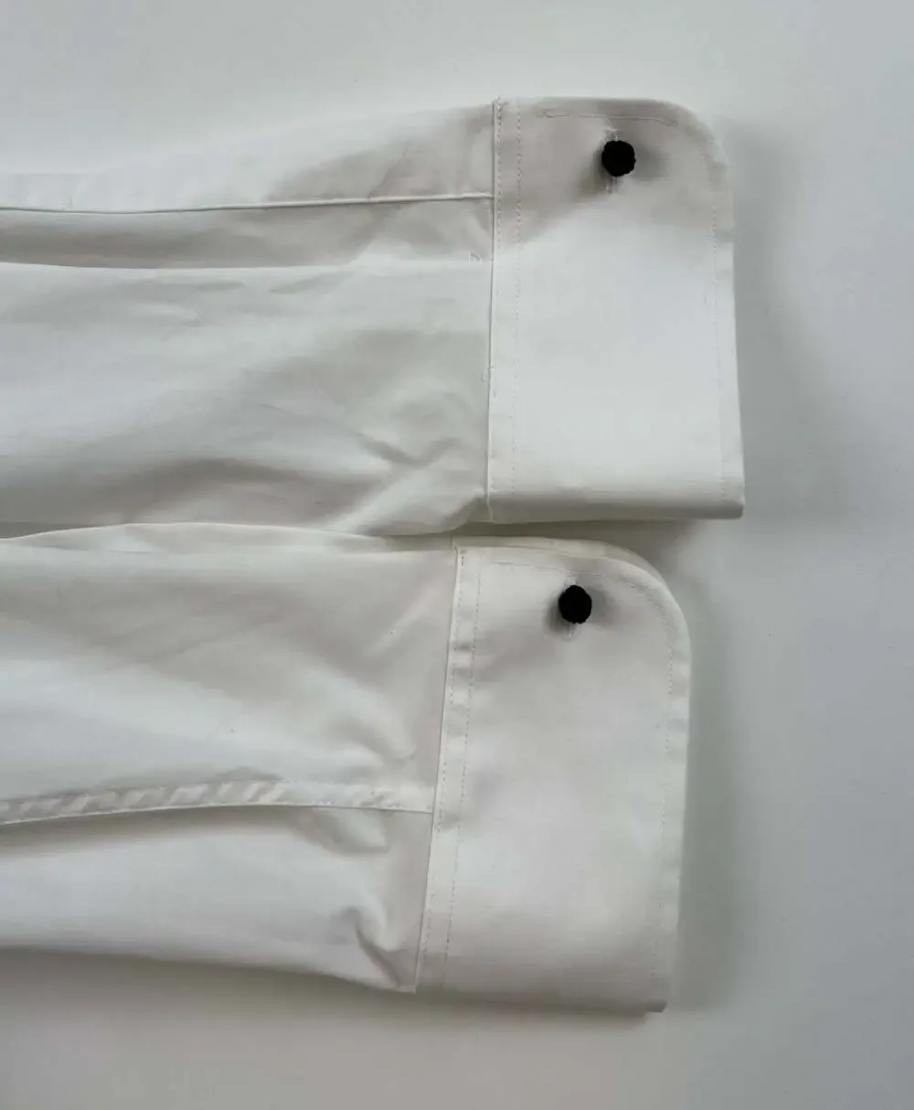 J. Crew Ludlow Slim-fit Pleated Bib Tuxedo Shirt White Medium